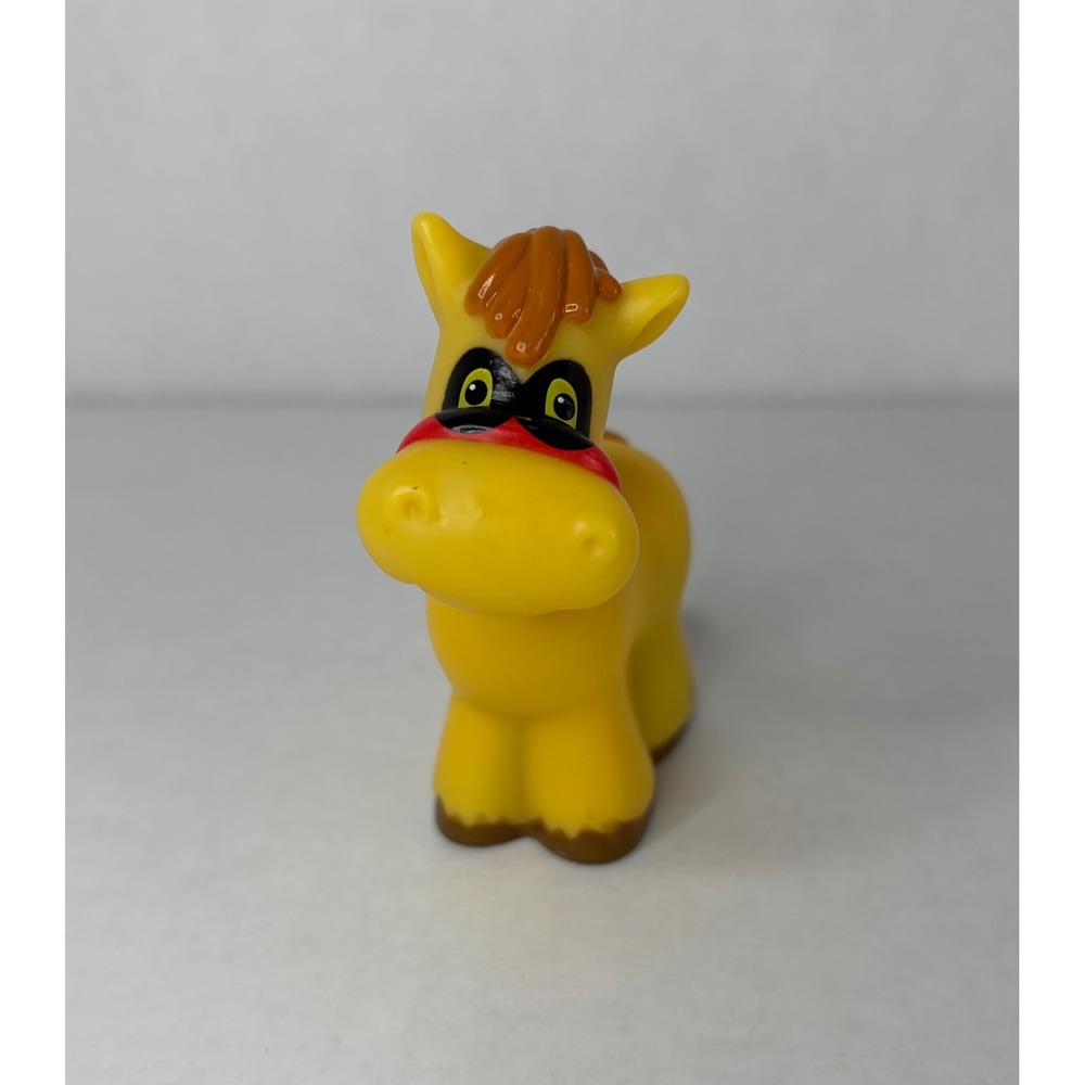 Fisher Price Little People Halloween Pumpkin Party Masked Horse Pony Figure